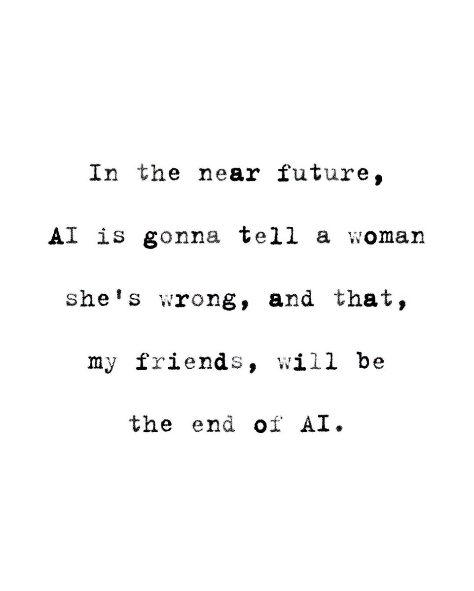ManlioTassieri's tweet photo. Here’s the answer to the #AI problem we’re all worrying about these days: don’t worry, it won’t take over the world. Sooner or later, even AI will make this mistake. 😂
Image credit: Fucktology (Facebook).
#AI #ArtificialIntelligence #Humour #TechHumour #FutureOfAI #AIFails https://t.co/NkuLVLqFiP
