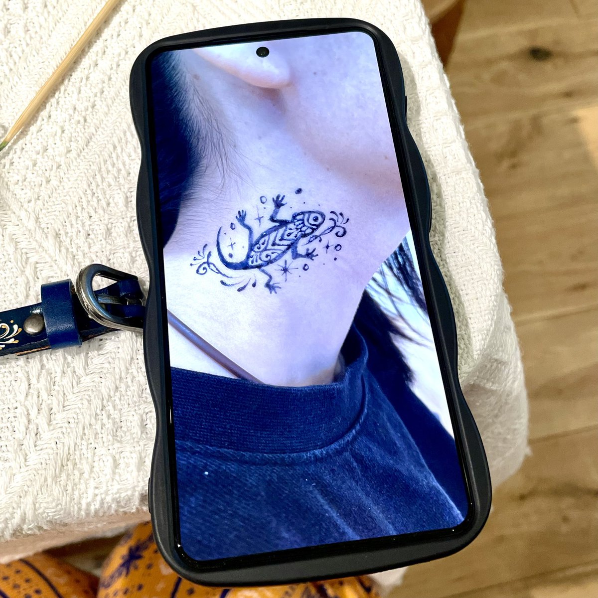 easypeasy_rep's tweet photo. 昨日のマルシェで、ジャグアタトゥー入れてもろた✨ https://t.co/XapyiKAs7j