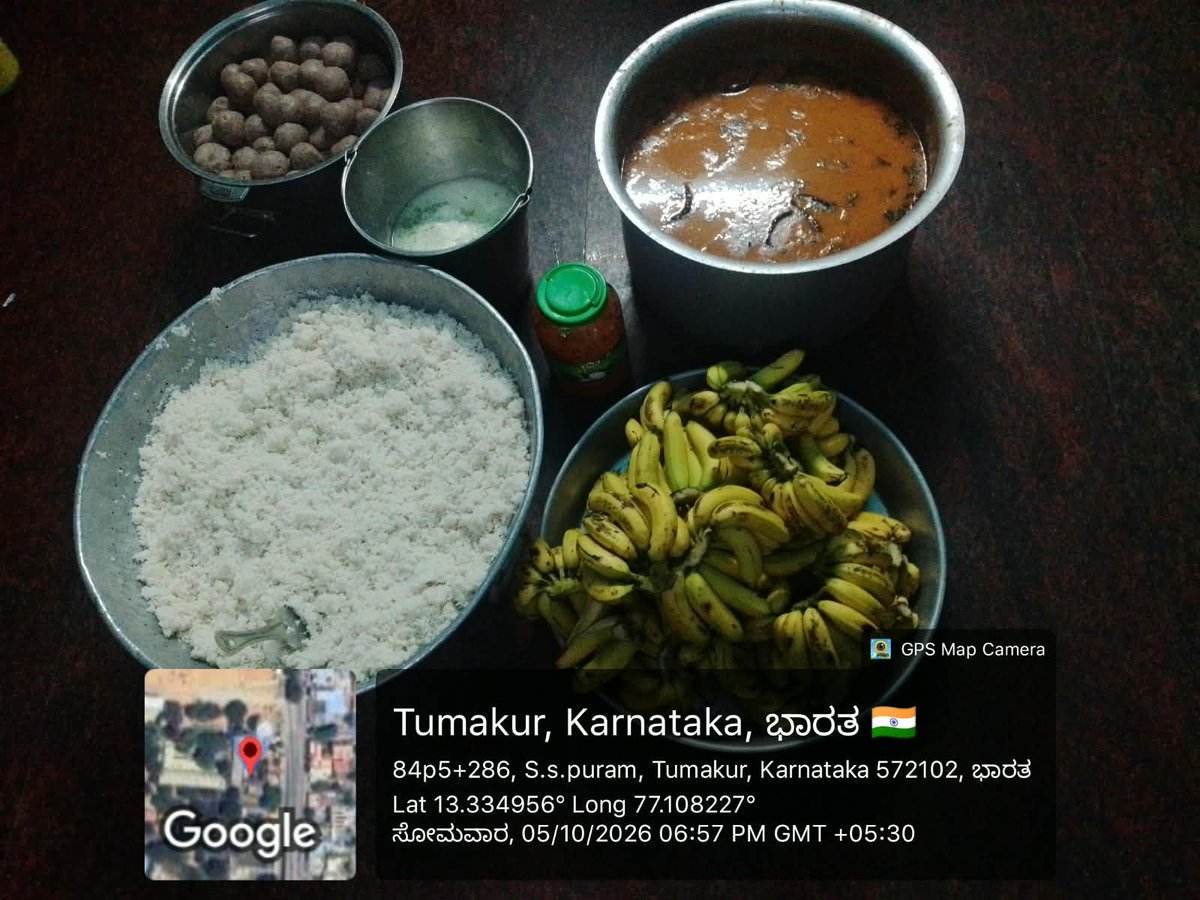 PostMBHN3RKRoad's tweet photo. ರಾತ್ರಿ ಊಟ
#SocialAudit_SWDMeals #SocialWelfare_Karnataka https://t.co/JMW0RL3oVj