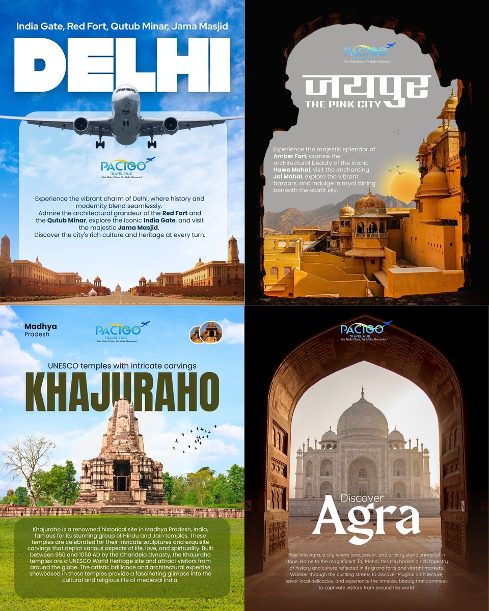 zulemamore's tweet photo. ₹36, 000 per person: Explore Delhi, Jaipur, Agra, Khajuraho and Varanasi in 10 days/9 nights. Includes AC stay, meals, sightseeing, guide and transfers. Limited seats for 40 pax batch. DM to book. https://t.co/QoFPZyonBi