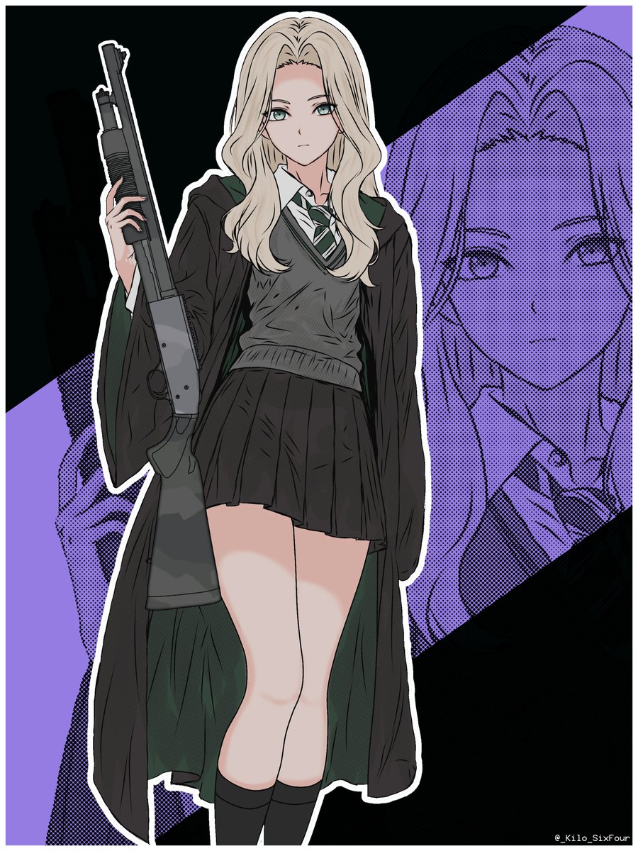 _kilo_SixFour's tweet photo. I might be out of spells but I'm not out of shells! 🔥

#malfoid #malfoy #harryPotterfarnart https://t.co/f9Wc7A9XeO