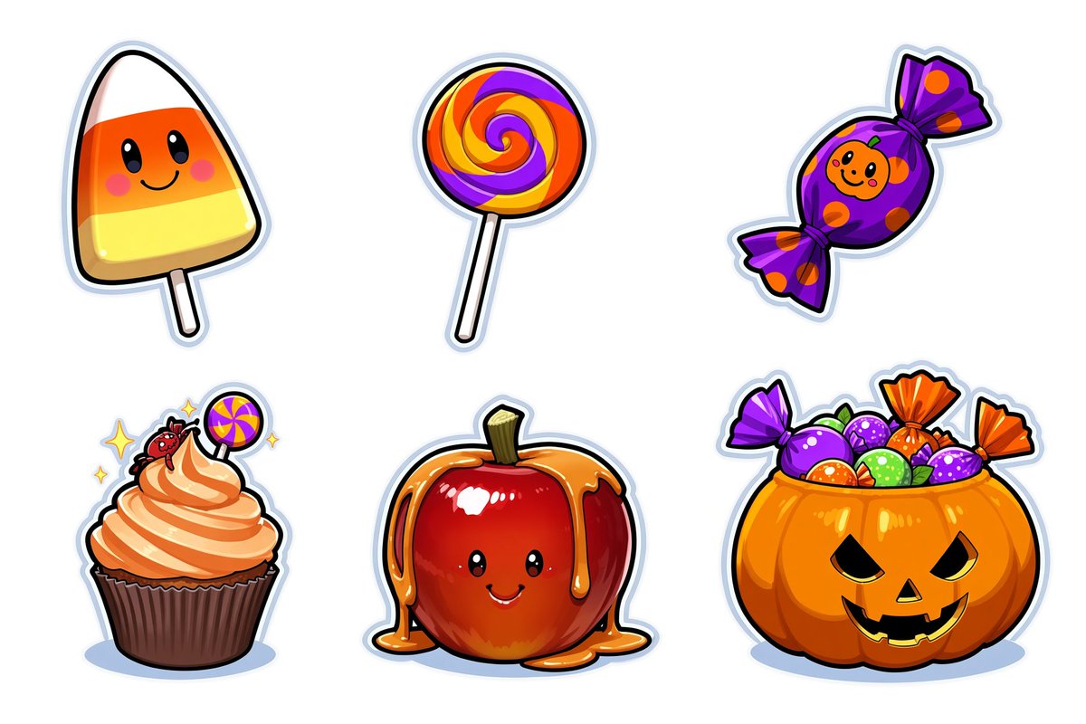 GummiGuru_SFW's tweet photo. Halloween sticker designs #aiart #airequests #goblins #halloween #stickers https://t.co/0BABLxNwwE