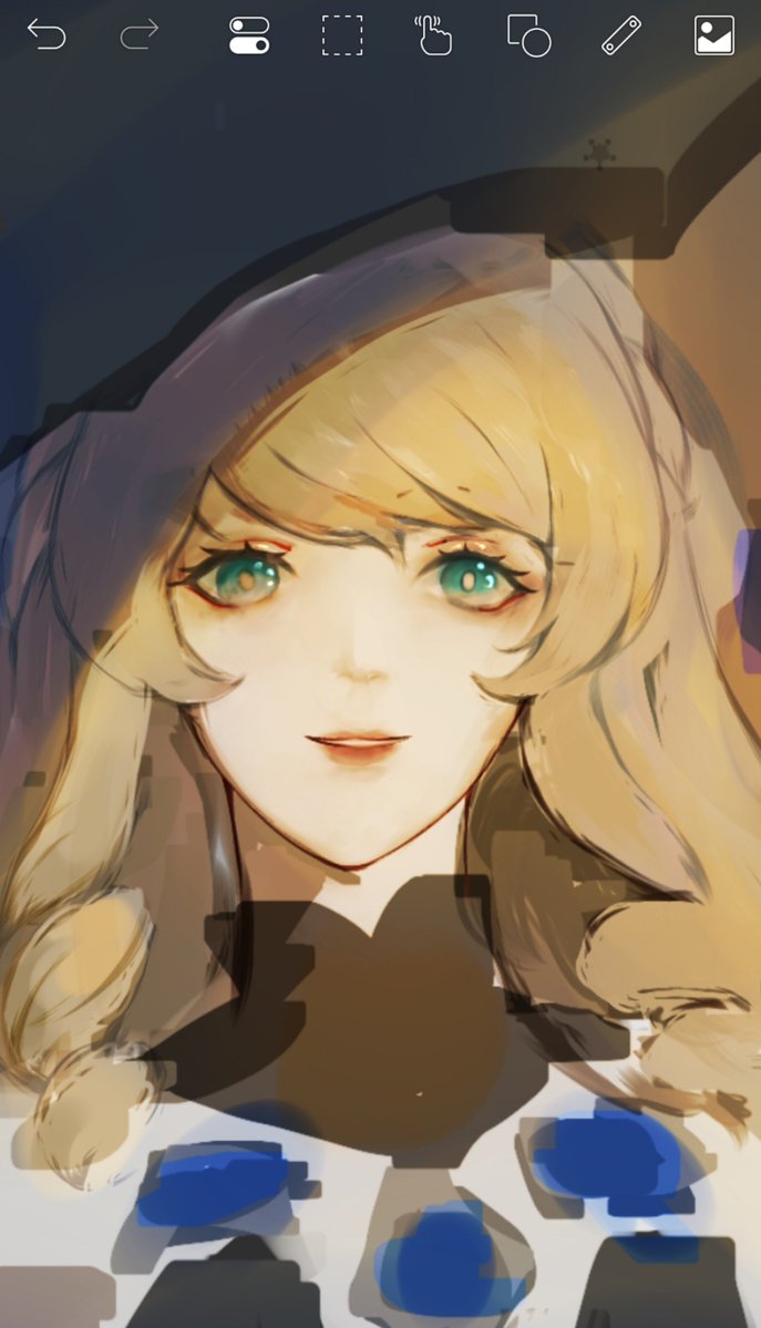 ruiraissa's tweet photo. wip #Navia https://t.co/N5N5lldlE9