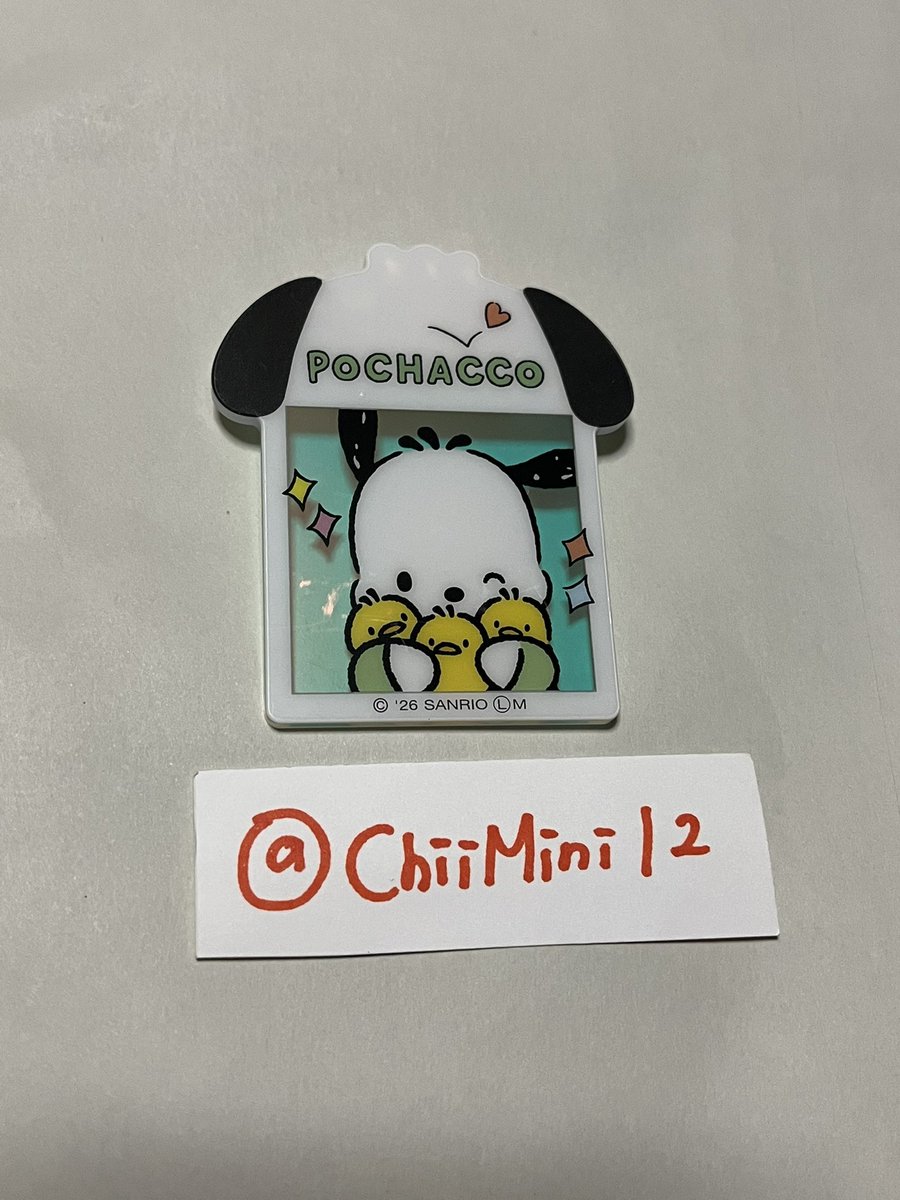 ChiiMini12's tweet photo. @ri_chachashi はじめまして、検索より失礼致します。
ポチャッコ所持しております。
キティとの交換可能でしょうか？
ご検討よろしくお願い致します🙇‍♀️ https://t.co/m1KNdrqETR