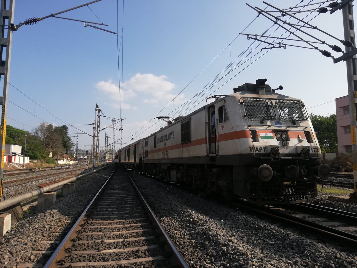 SalemDRM's tweet photo. A few train services to be Diverted
Via Irugur - Podanur,
Skipping Coimbatare Jn,
On 07 October, 2026
To Facilitate the ongoing engineering works in Coimbatore Jn Railway Yard.

Passengers,
Revise your travel plans accordingly.

@GMSRailway https://t.co/m5UZJ8y0MV