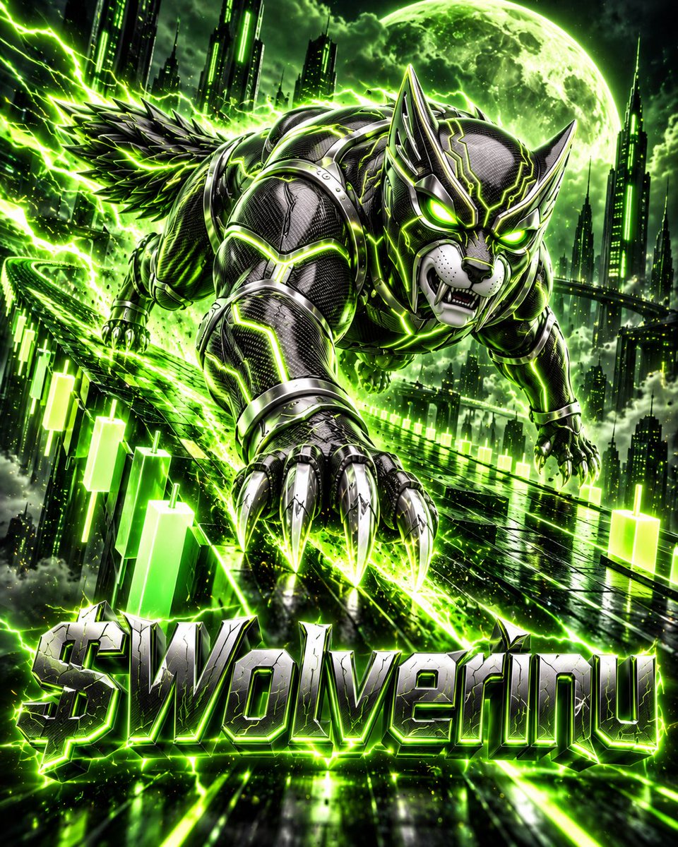 _cryptoswan's tweet photo. @poe_real69 The wolf is back @WolverinuRH 

$WOLVERINU has a strong community and a new game on the way.

Still early.
Still under 100K.
Still plenty of room to grow.
Let’s build and bring the wolf back to the top @poe_real69 https://t.co/9UO0J8kin2