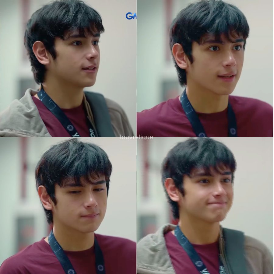 louvrelique's tweet photo. Moymoy's mochi cheeks saved the day! Pogi talaga ng pormahan ni Gilbert!!! ❤️🩶

Ang witty din ni Caleb, naramdaman niyang nasa paligid lang si Kera Mitena, need ng malalang cooling system sa Valor High ems
GIL STANDS HIS GROUND
#TFSecretsOfValor
#HeathJornales https://t.co/j0LSiDLzu2