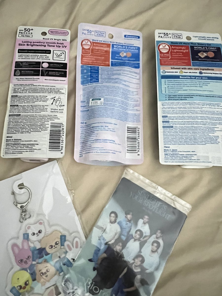 gloryburns's tweet photo. WTS LFB Ph only

stray kids bioré products
All for Php 1,800
 #straykids #skzoo #bioreph  

📍Novaliches, Quezon City
💵 GCash or Metrobank
🚚 J&amp;T or same day delivery via lalamove etc shipping paid by buyer, can be picked https://t.co/lRUNrkDTtU