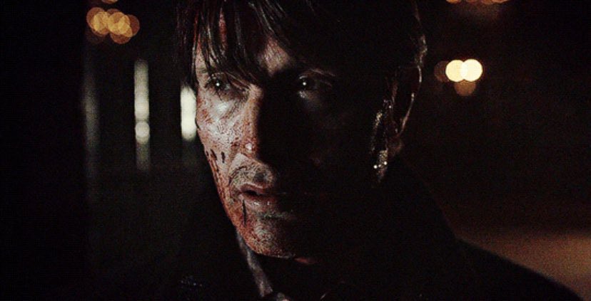 BiancoDell's tweet photo. I still can’t get over how feral Hannibal went to save Will. 

No one gets to hurt Will except him. https://t.co/8YQMEYIua7