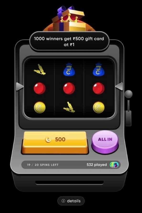 TechEarnTips's tweet photo. Cred Flipkart GV Offer

₹500 Flipkart Voucher at ₹1 for 1000 winners

Open Cred < Reward < Scroll down &amp; Click on Mega Jackpot section < Spin Flipkart GV offer

You can Spin 20 Times

Try Your Luck https://t.co/dkJhozD9xa