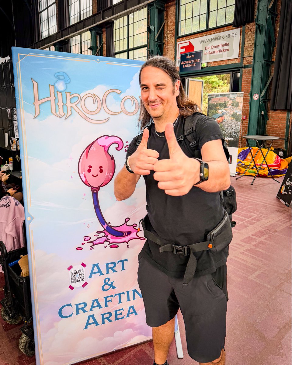 Octopulse_off's tweet photo. This weekend I went to @hiroconvention at the @ewerk_saarbruecken for the first time and I had such a great time ☺️
So many amazing cosplays, tons of cute merch and just so many wonderful &amp; chill people 🤗
.
.
#hirocon #cosplay #gaming #convention #saarbrücken https://t.co/mdOTG9W6gr