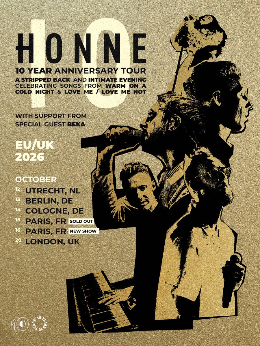 hellohonne's tweet photo. Europe tour starts next week! Come and celebrate 10 years of HONNE with us and @bekaontoast ❤️

Last tickets here:
https://t.co/VGIF6m48c5 https://t.co/KSwtmvx1A6