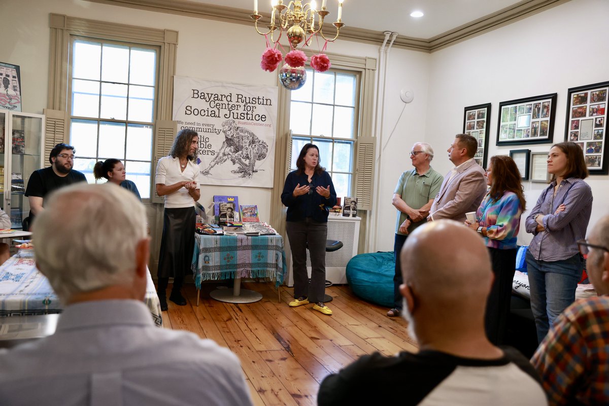 NewJerseyOAG's tweet photo. Thank you to the @RustinCenter for welcoming us. Safe spaces and strong communities are built by organizations like this, bringing people together and making sure everyone knows they are welcome. That’s the New Jersey we’re building. https://t.co/0F30Q8oP1x