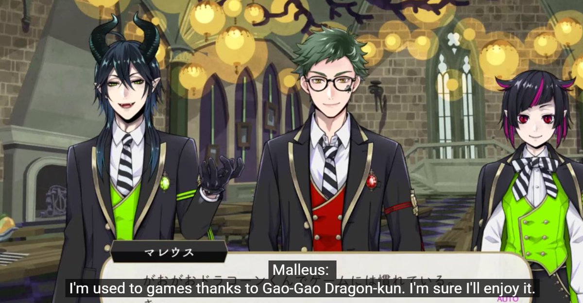 gikurashe's tweet photo. MALLEUS THINKING HES A GAMER JUST BECAUSE HES TAKING CARE OF HIS TAMAGOTCHI IS SO FUNNY AND CUTE https://t.co/i0OqzlNA8H