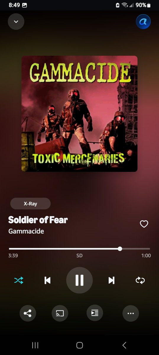 tonignosis's tweet photo. At work early this morning, listening to some new thrash from my friends in Gammacide! This'll help me through my shift, hell yeah!
☢️💚🤘🏻😈🤘🏻💚☢️
#morningthrash #Gammacide https://t.co/u9bFRANBrh