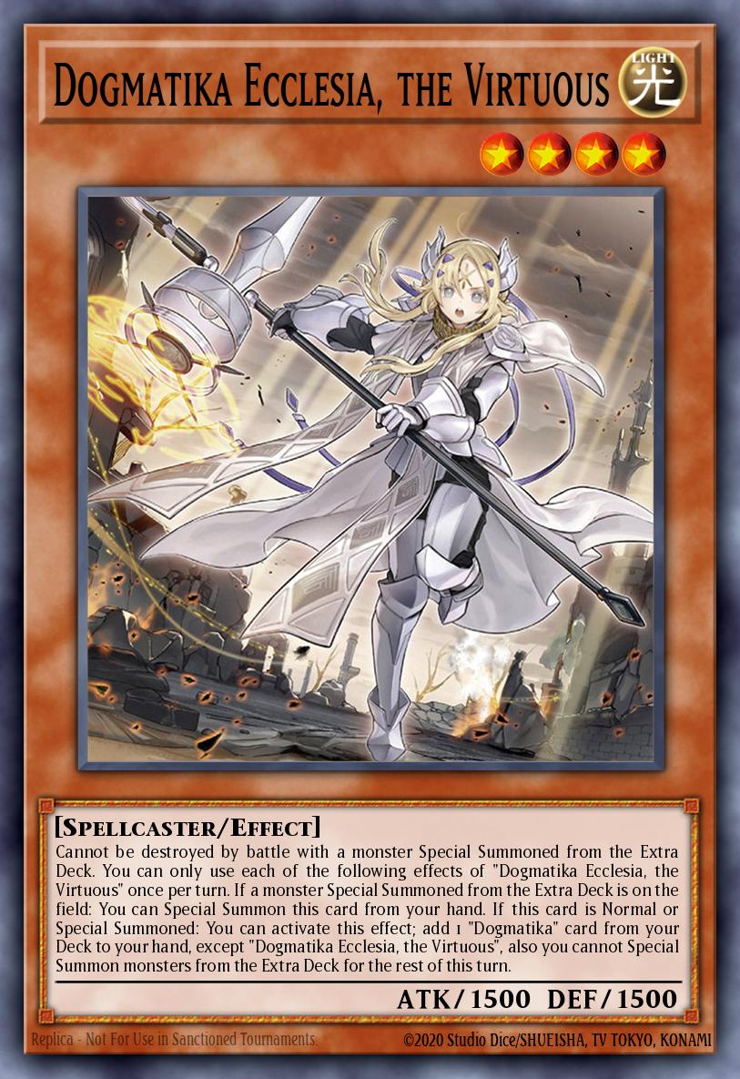 TheBystialLube's tweet photo. The Dogmatika engine is probably the most underrated engine in the game right now in my opinion. Especially in ROLAD Branded.

It provides so much utility and adds four extra interrupts to your end board and making Harmonia insane. It even lets you play walbaz in your deck. https://t.co/ed1nBfirhY