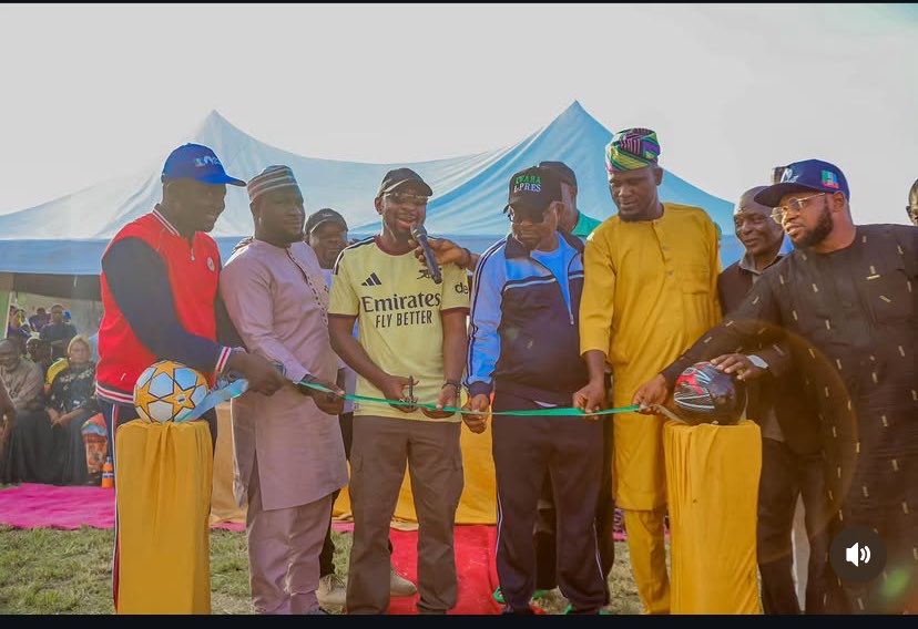 Eyanwazo's tweet photo. ⚽️ Grassroots Development Through Sports!

On October 3, 2026, the Engr. AbdulQuawiy Olododo U-23 Youth Soccer Championship 2026 officially kicked off at GDSS Karumo, Akerebiata, Ilorin East LGA. https://t.co/uFcxKANpLb