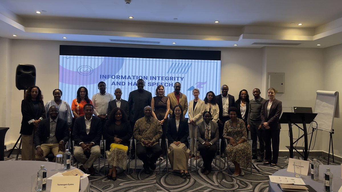 OSE_HoA's tweet photo. From 21-23 September, @OSE_HoA, @OHCHR, @AUC_PAPS, @IGAD, @UNDP Kenya, @UN Resident Coordinator in Kenya and @Code4Africa participated in an interactive capacity-building workshop on #hatespeech and #mis/disinformation in the #HornofAfrica, led by #DPPA and #DPO. https://t.co/tGC3gfvdHk