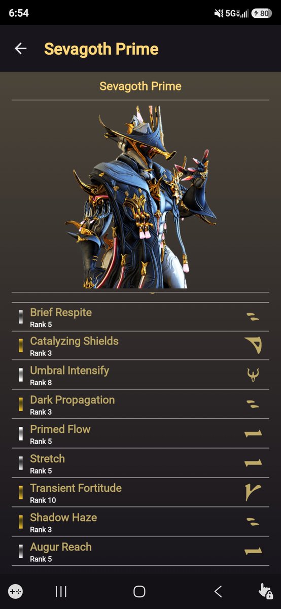 FirnenD's tweet photo. @JordanSVP @0xr3dd0g This is mine with energize and Molt augmented. 5 tau str shards. The efficiency hit from blind rage hurts a lot imo. I can 1 shot without it. https://t.co/eWD1AzNQhd