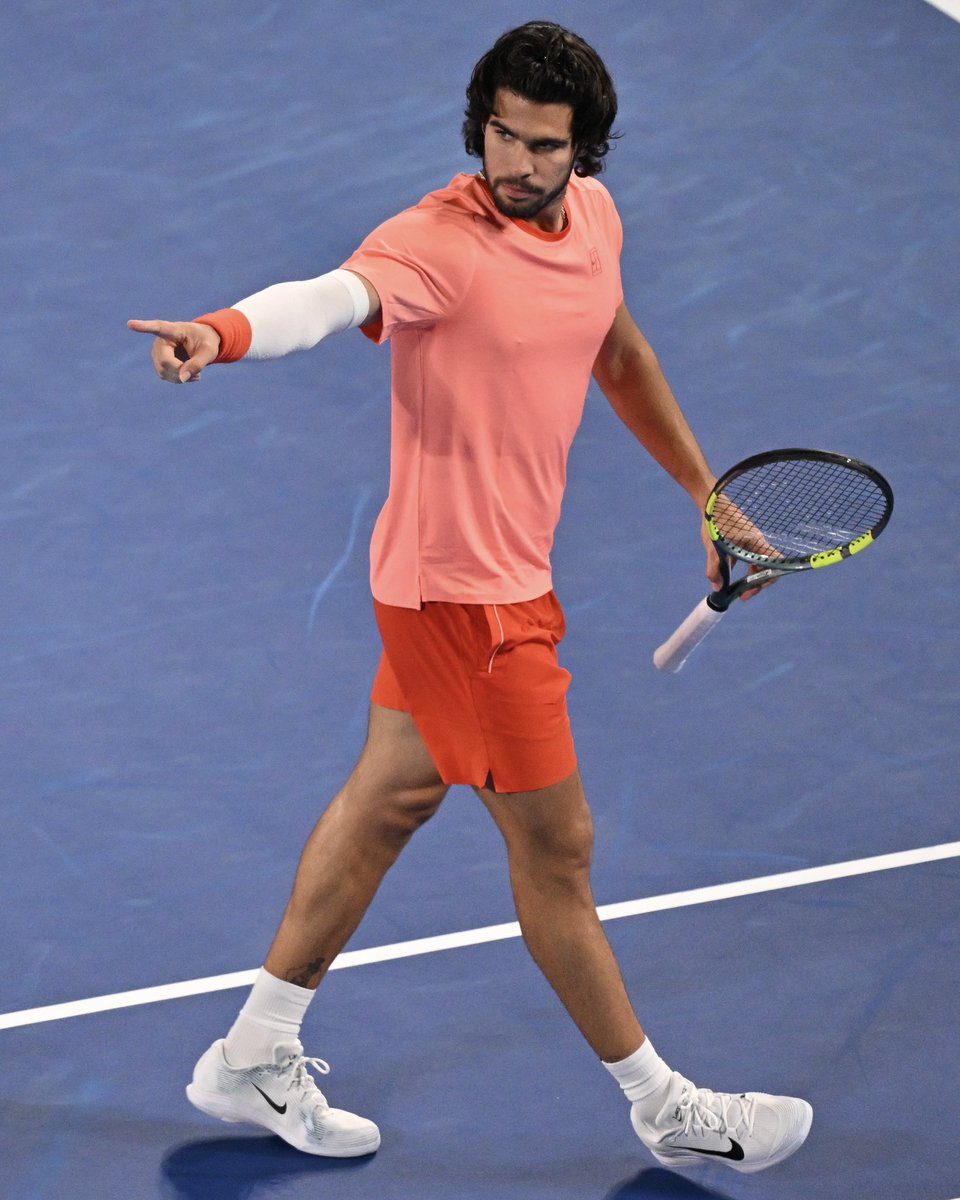 carlosalcaraz's tweet photo. So happy to be back in the final here in Tokyo! 😍 Congratulations @jamunar_38 for a great match and tournament! 🤝🏻 https://t.co/xBmW9w0taM