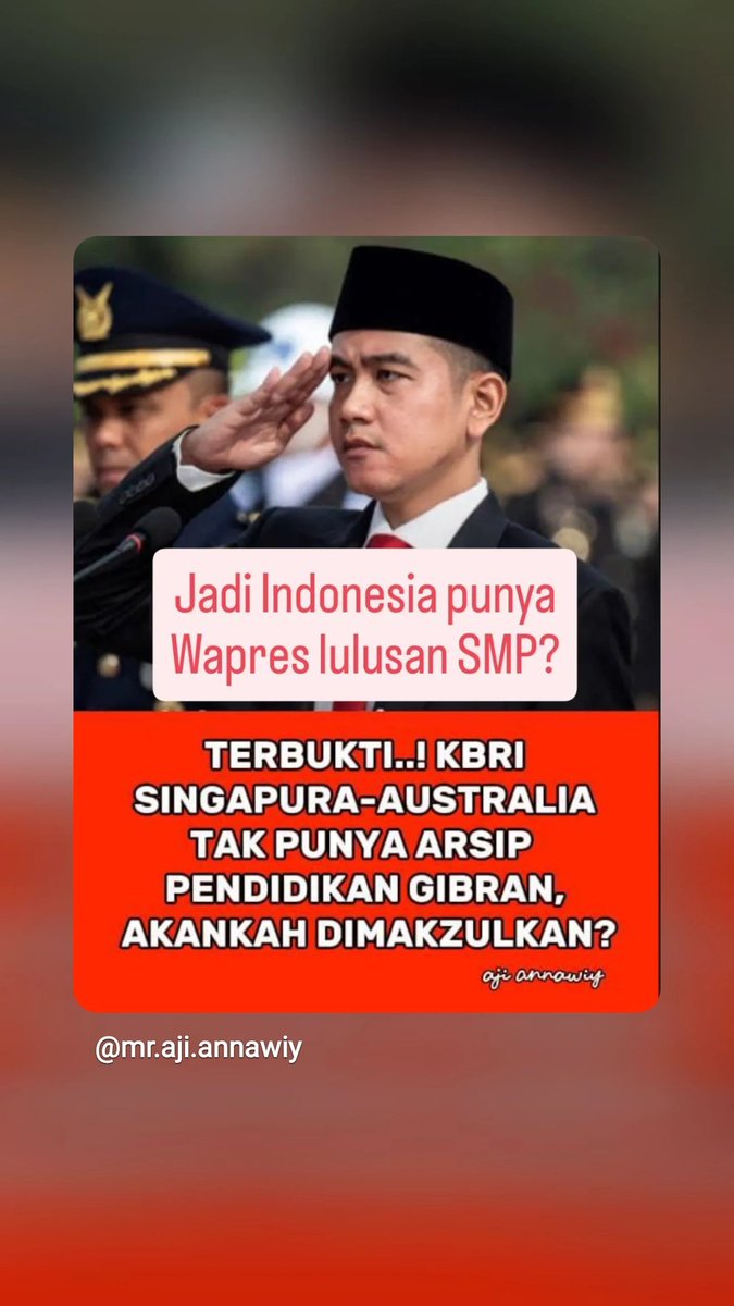 Muslim_AntiPKI9's tweet photo. MENDUNIA nih...

#WapresRILulusanSMP
#WapresRILulusanSMP https://t.co/TBimRLi4iZ