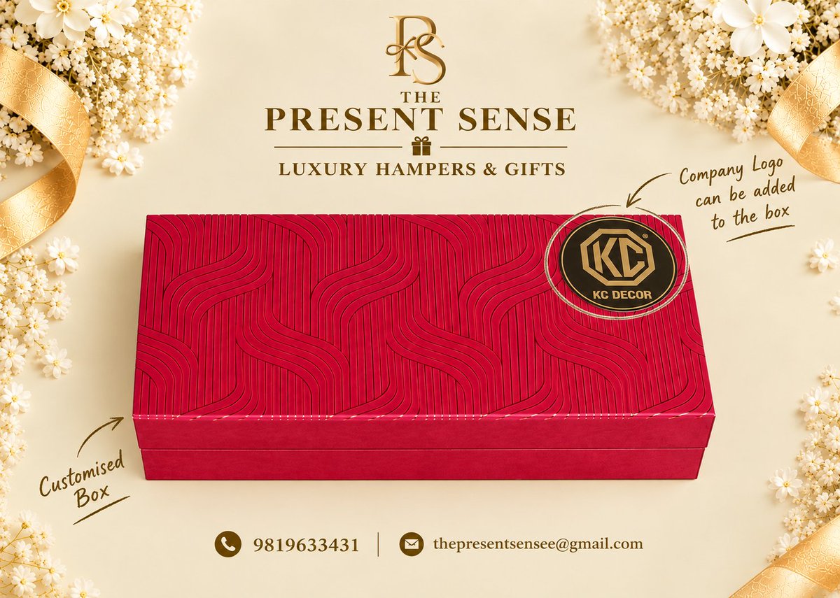 NarwayAnil's tweet photo. ✨Thoughtful gifting, beautifully curated. ✨

🎁 Corporate &amp; Bulk Gifting
✨ Festive Hampers
🤍 Customized Gifting Solutions
🎀 Elegant Packaging &amp; Finishing

Explore our premium hamper collection .
Link 🔗 - 
https://t.co/pxdAqL91vu https://t.co/ls7hR8NoqO