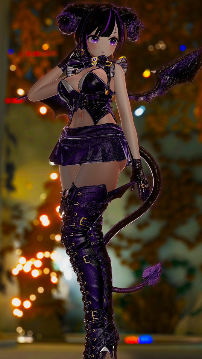 I3orje's tweet photo. Featuring my Spooktober Fit of the year! 💜 https://t.co/iEdHJ9qcgJ