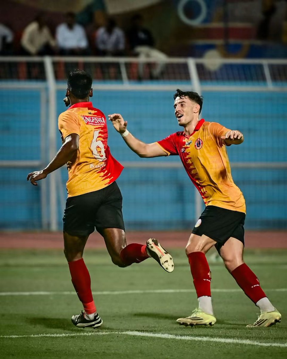 Kol_Football's tweet photo. IFA Shield Semifinal 2
East Bengal FC 7-2 NorthEast United FC
Details - https://t.co/49oA8Vs93c
--
PIC - East Bengal FC
#IFAshield2026 https://t.co/MiRswI4XPs