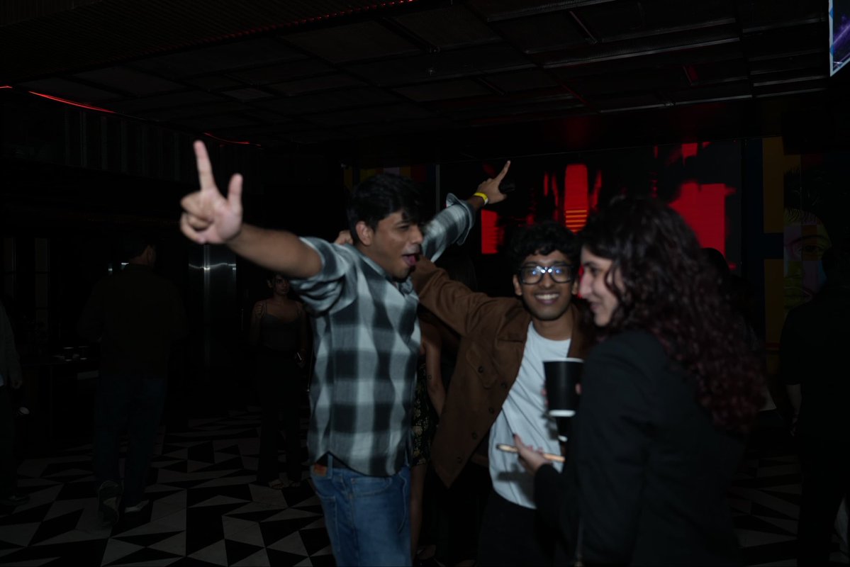 samata_aaa's tweet photo. Had such a blasttt at Moonrush 2.0 
Can’t wait for 3.0 😋
@niketrajdwivedi @triplespeedai https://t.co/ApwBVrYZ7F