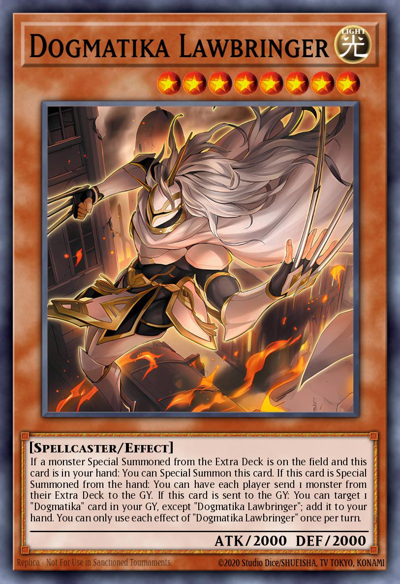 TheBystialLube's tweet photo. The Dogmatika engine is probably the most underrated engine in the game right now in my opinion. Especially in ROLAD Branded.

It provides so much utility and adds four extra interrupts to your end board and making Harmonia insane. It even lets you play walbaz in your deck. https://t.co/ed1nBfirhY