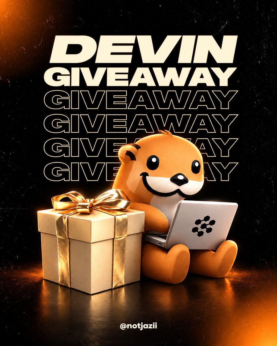notjazii's tweet photo. Giving away 7 devin max plans

if you're building something really cool and wanna try devin to help build your product, this is for you

all you gotta do is:

> comment what you're building
> drop your open source repo link
> and wait

will pick winners in 24 hours, good luck https://t.co/eSfvgMF1Zs