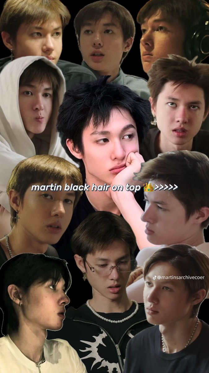 o1arraymmm's tweet photo. Only Martin could pull off every single hairstyle and make every single one look iconic. He’s going to give us every possible version of Martin and leave us fighting over a favorite. https://t.co/sOvgfk4R9k