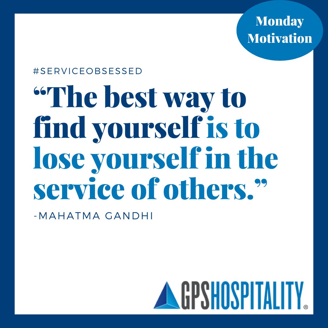 gpshospitality's tweet photo. Being Service Obsessed means putting our guests, teammates, and communities first. 🙌 Small acts of service create big impact. Let's make every interaction count and start the week strong! ✨💙🚀
#MondayMotivation #ServiceObsessed #Teamwork https://t.co/HHdO5z6BtJ
