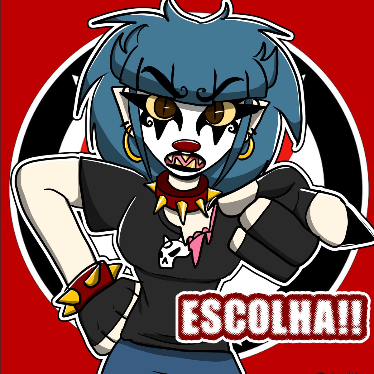 alli_clown's tweet photo. ESCOLHE UM LADO, SEU BABACA!!! #Erapunk #anarquia #politica #Eleicões2026 https://t.co/r0OAscjZNG