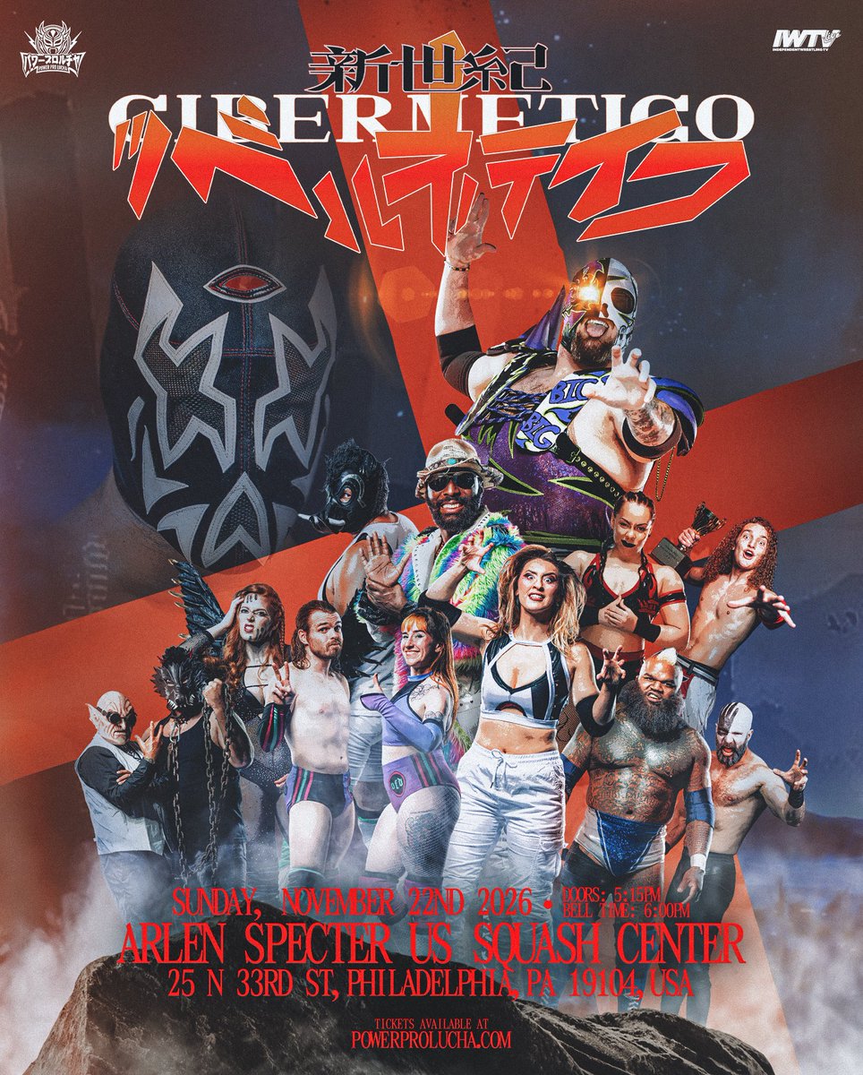 powerprolucha's tweet photo. Become a sponsor of Neon Genesis Cibernetico! 

- Logo on posters &amp; flyers
- Vendor table and ads on our video screens during the event
- Ring announcer &amp; commentary plugs
and more!

Various tiers and options to fit any budget. DM or Email powerprolucha@gmail.com for more info https://t.co/JTmANRiXPk