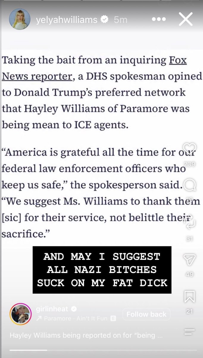 imaIiabiIityx's tweet photo. hayley williams the legend that you are 😭 im crying https://t.co/8gIVUkVpHC