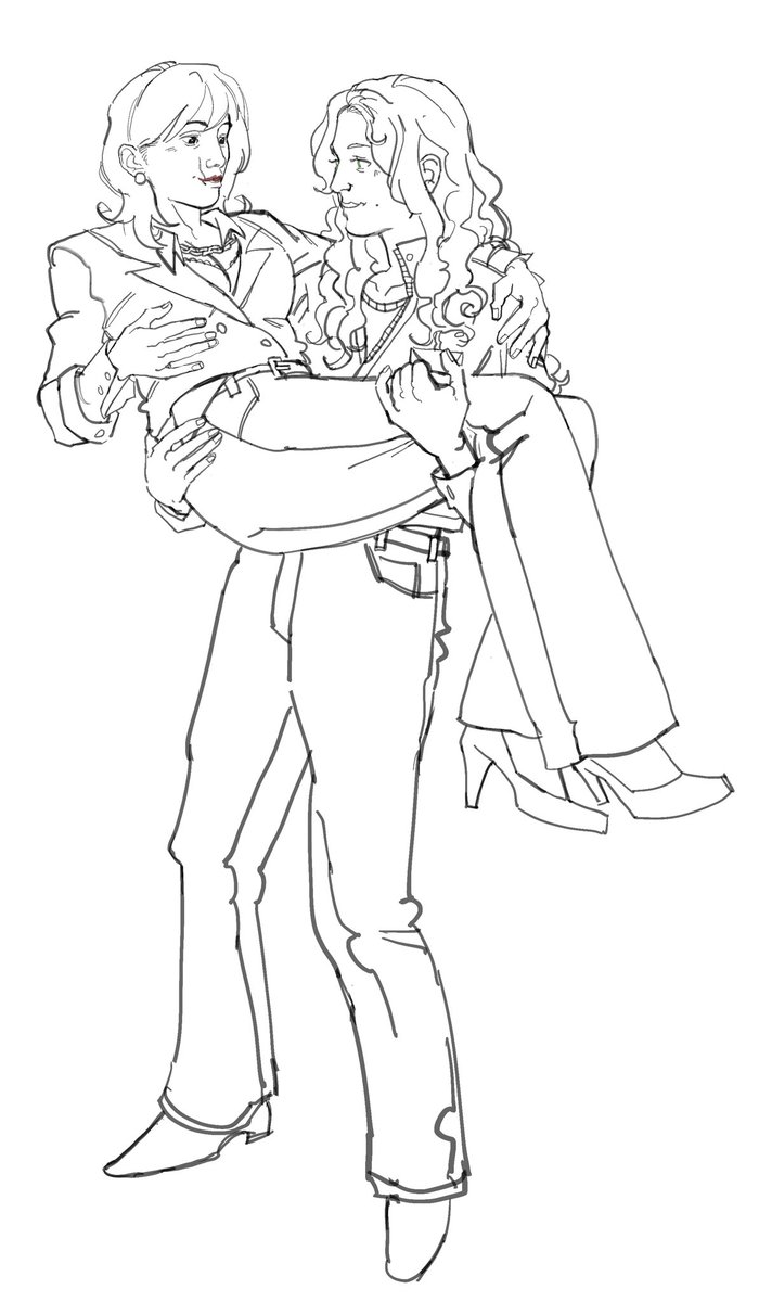 mmmirv's tweet photo. I kinda don’t wanna paint it cuz I love how the lineart looks https://t.co/CgdxtvMULk