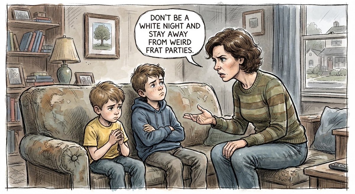 visualizeposts's tweet photo. The Cornell talk with your sons https://t.co/OZUXABeFg1
