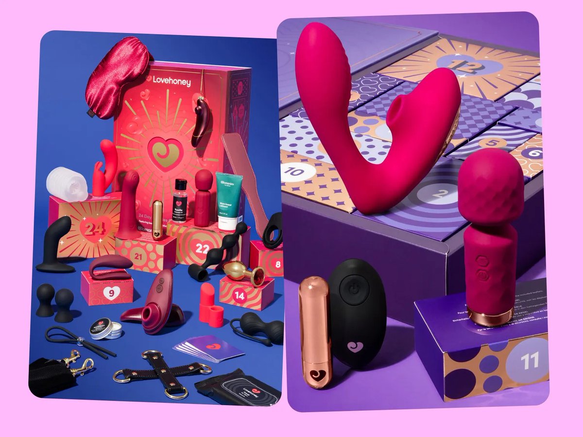 adamandeve's tweet photo. Your holiday to-do list needs more “do each other.” 😉 Sex toy advent calendars make pleasure part of the countdown—because intimacy deserves a spot between shopping and wrapping. These 14 picks bring the naughty. 🎁 https://t.co/krNfeUYku2 https://t.co/tRWpWYFkAc