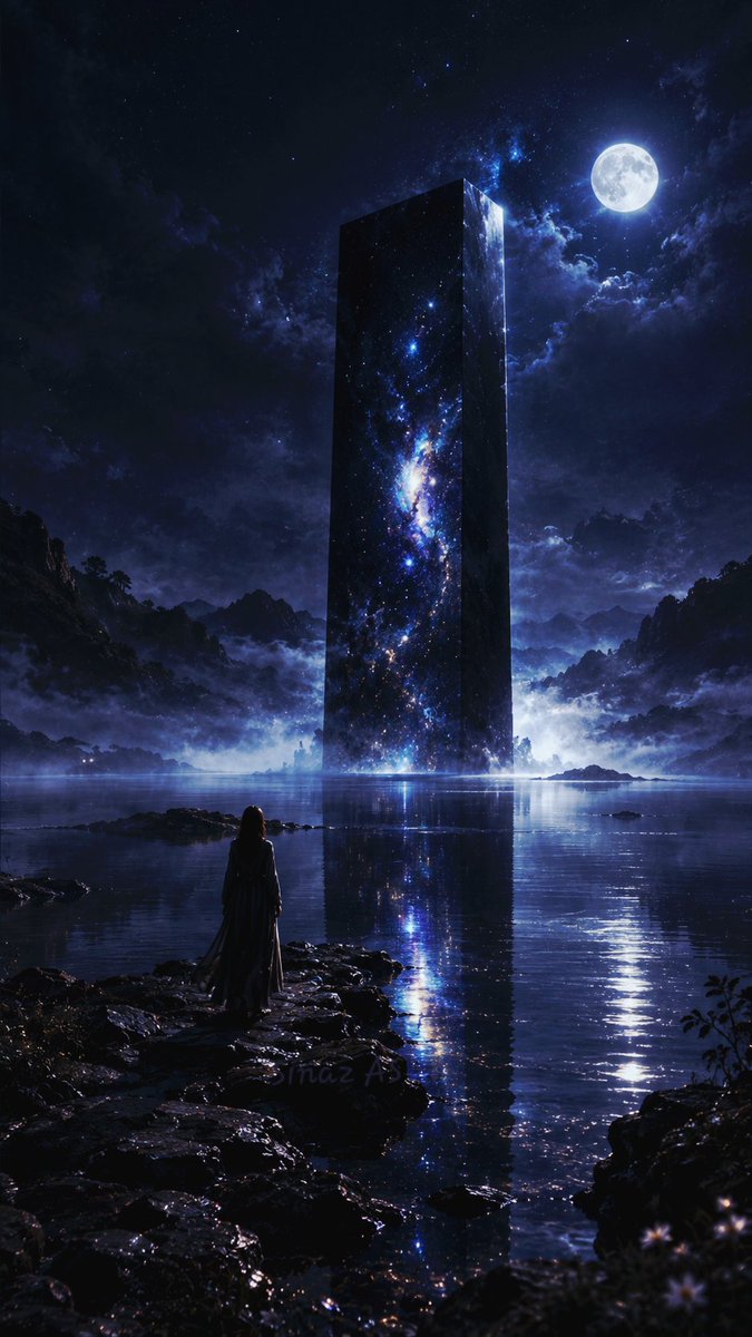 ChaosQueen_PC's tweet photo. 🖤 MONOLITH II — The One Beneath the Water.

An old monolith, yet given a new version slightly. 🌙

#AIArtWork #DigitalArtWork #MysticalMonolith https://t.co/8SHVb2b5g0
