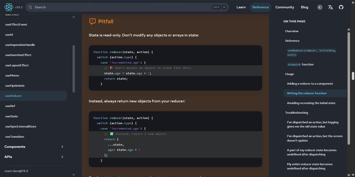 Devazhary's tweet photo. Ah shit here we go again 016/150

رجعنا تاني ل React الملخص 
useReducer hook:
useReducer Concept
Reducer Function
State &amp; Action
dispatch()
Action Types
Payload
useReducer vs useState

Docker:
Introduction to containers
Container architecture
Introduction to docker https://t.co/gh57xMsBAG