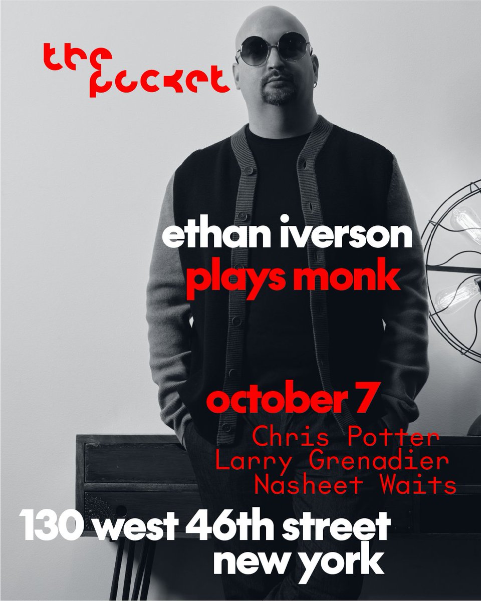ethan_iverson's tweet photo. quartet on Wednesday with the Thelonious songbook https://t.co/oVgvFS9au6