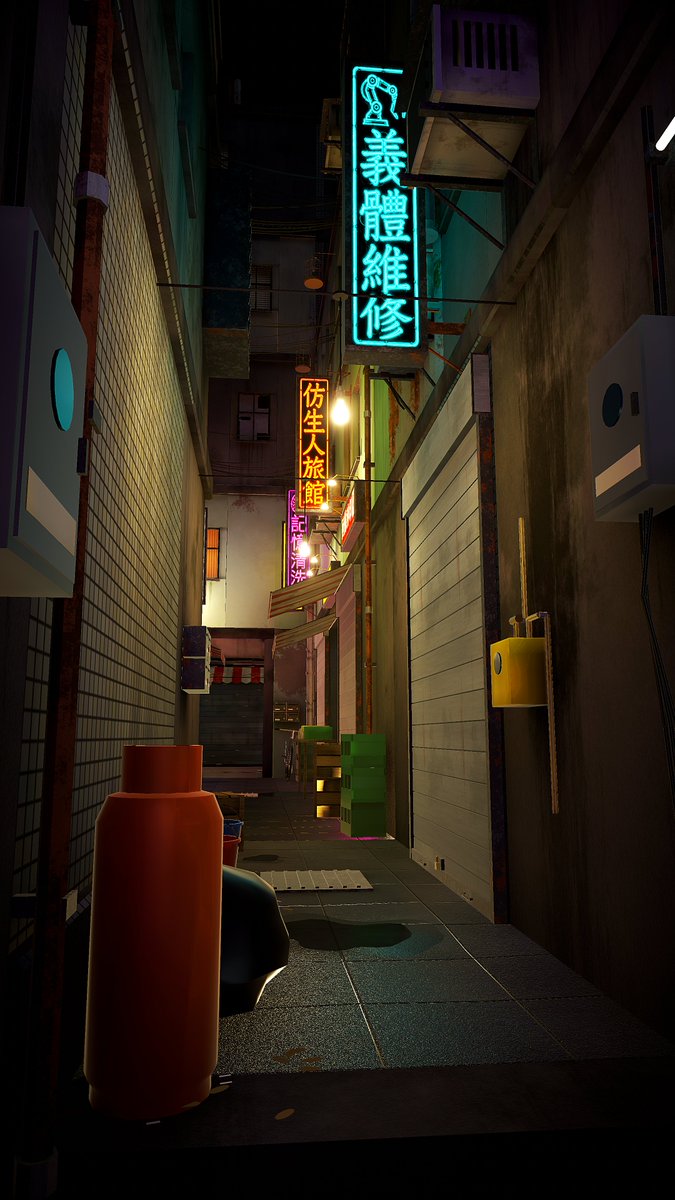 cho_co_rock's tweet photo. A Dismal Alley

VRChat World : NEON FREQUENCY ｜九龍
Author : ヤキ（yaki）

#VRChat
#VRChat_world紹介
#VRChatPhotography https://t.co/LOjyy3QkyK