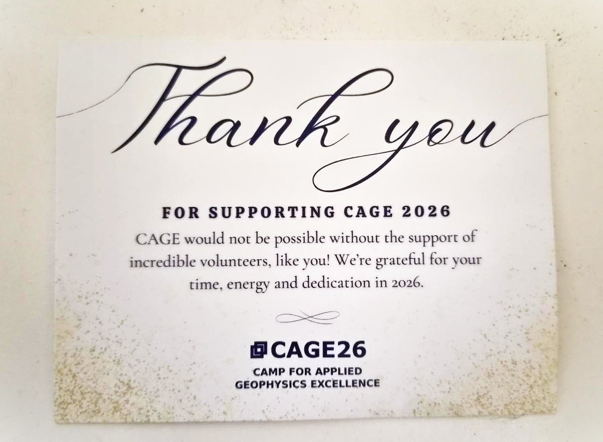 MiraGeoscience's tweet photo. Supporting future geoscientists starts today. We're proud to be an in-kind sponsor of #CAGE26 organized by @ASEG and to support this unique opportunity for emerging geoscientists to gain hands-on experience. Congratulations to the organizers and participants on a successful camp! https://t.co/DEuBuijskI