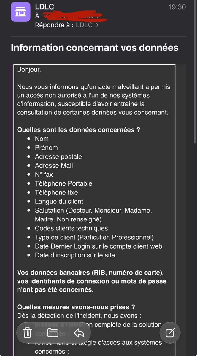 LeJohJoh's tweet photo. On a droit à une compensation @LDLC ? C’est pas la première fois il me semble . https://t.co/YkIRMyh8zn