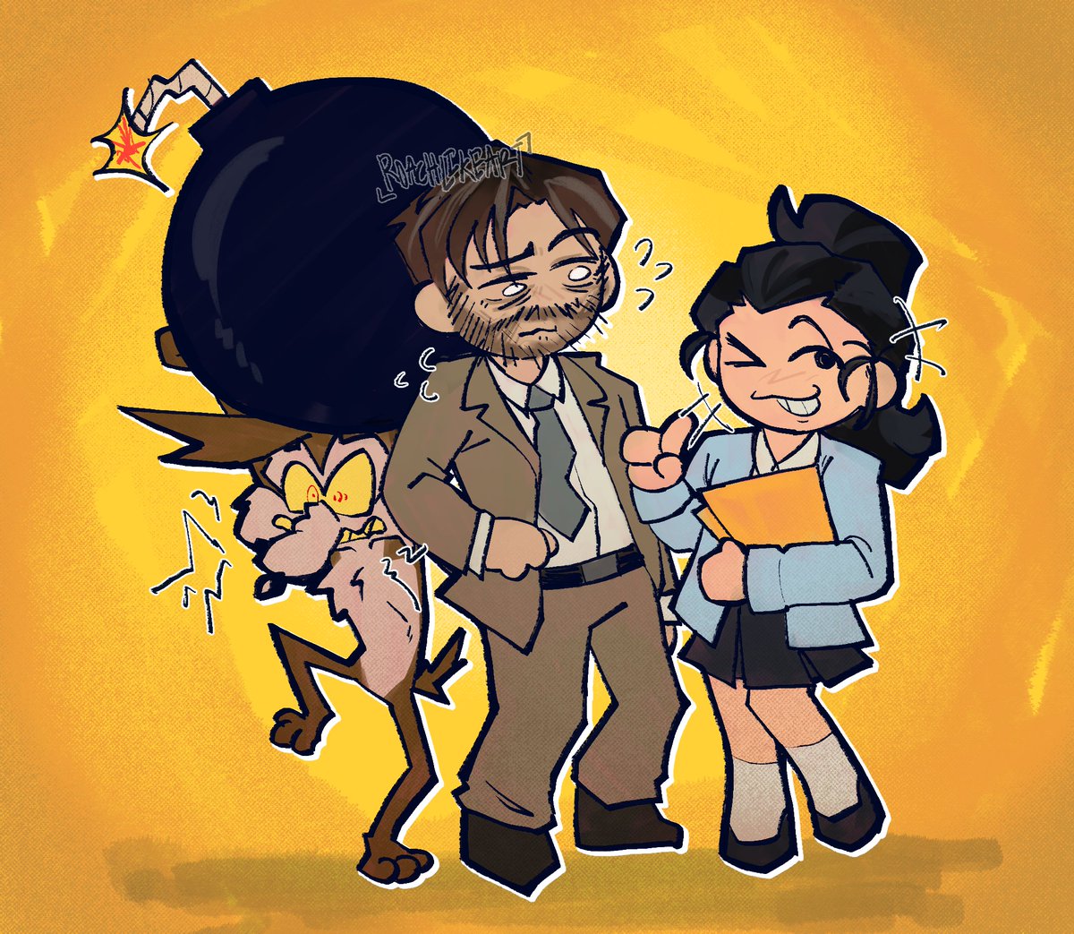RoachlikeArt's tweet photo. I should add roadrunner soon
#coyotevsacmeㅤㅤ https://t.co/drn1Lt77us