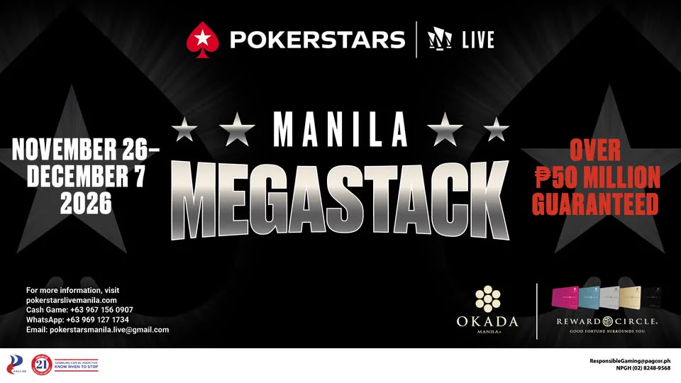 PokerStars LIVE Manila on X: 