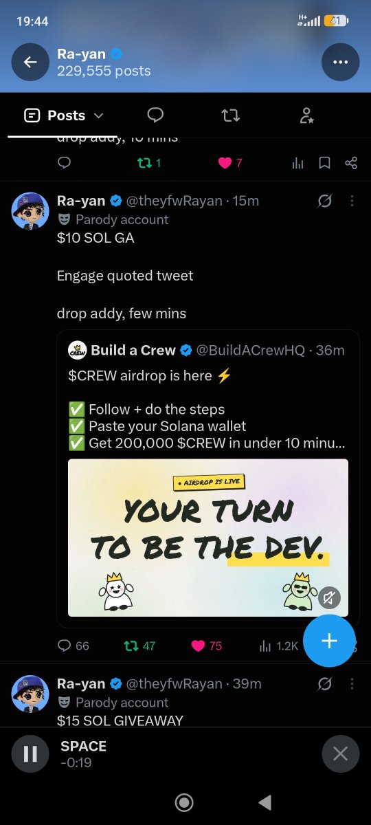 Jaymax222's tweet photo. @theyfwRayan AZ6cJLVeNWZ7RmXNitMKvAP4jBTkWoKY38LhCSBzA4r1

Bless me today boss https://t.co/ZPx9QE7cS4