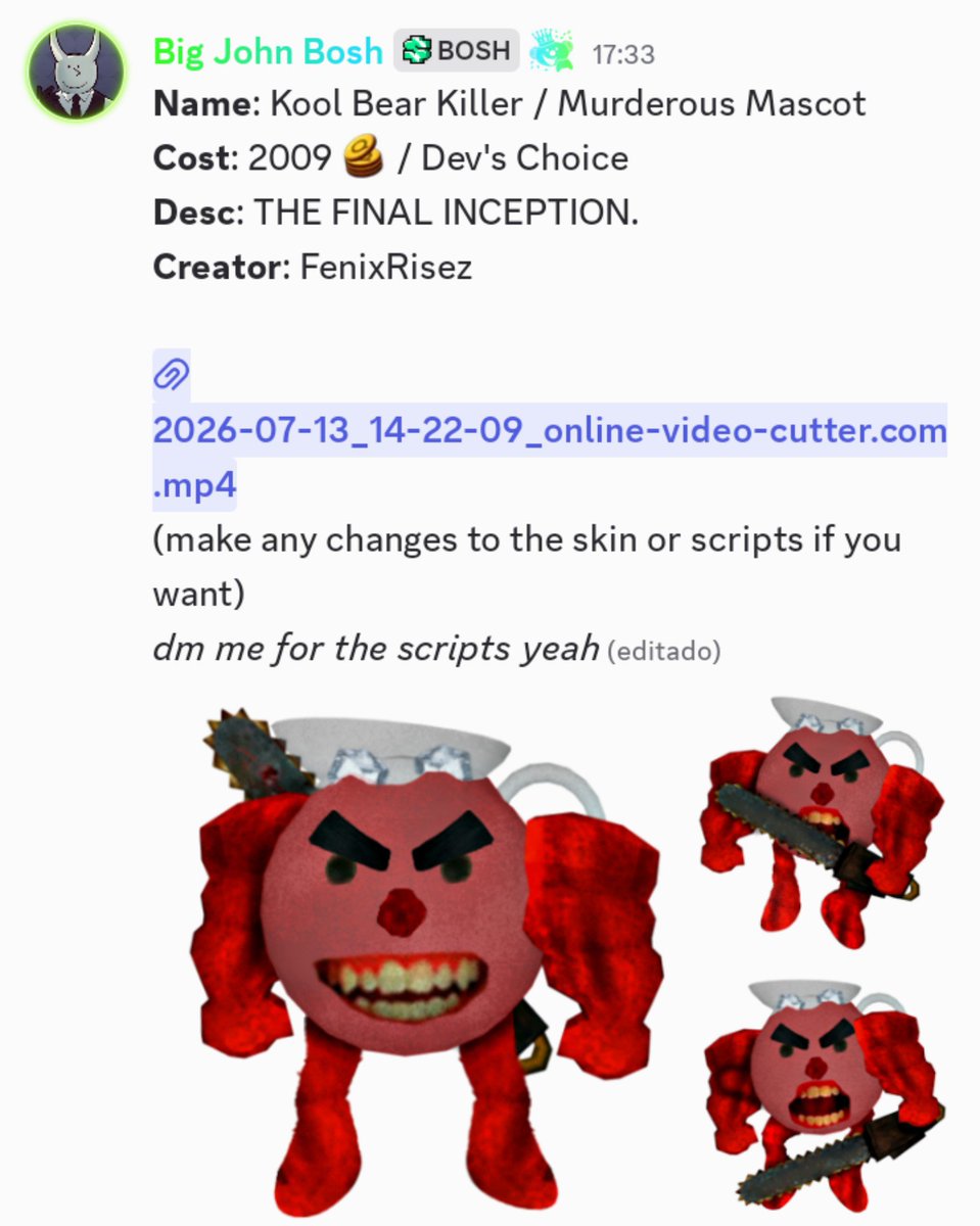 BEARSubmisions's tweet photo. Day146

#bearalpha #robloxbear #roblox https://t.co/EX8ZHaPF0W