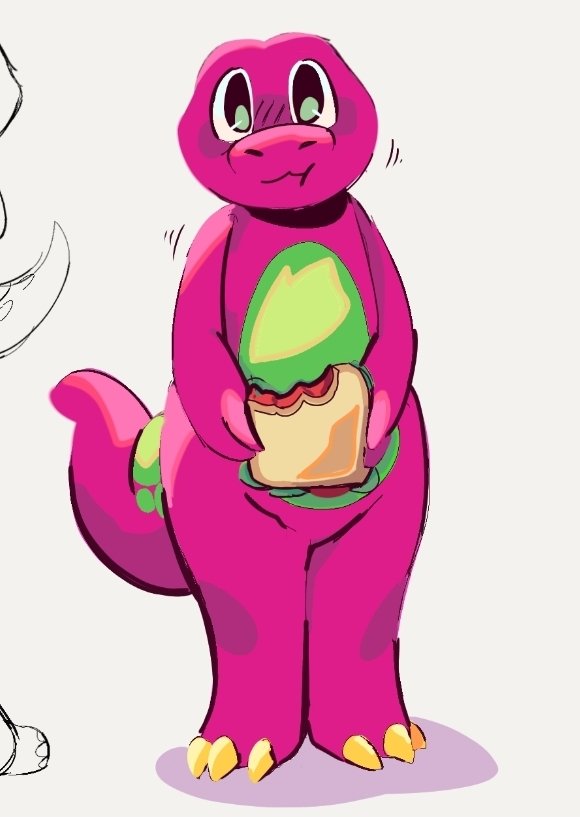 Susukie_89's tweet photo. #barney #art https://t.co/eYjPm6S1Ja
